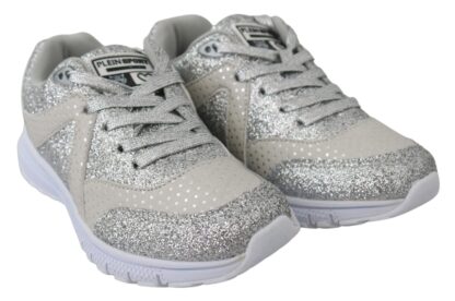 Plein Sport - Chic Silver Runner Jasmines Sneakers