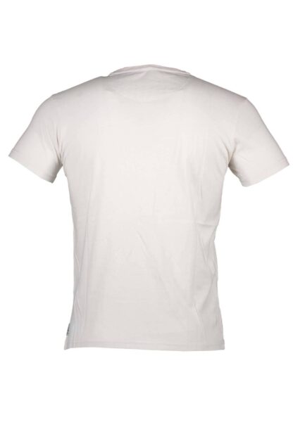 Yes Zee - White Cotton Men T-Shirt