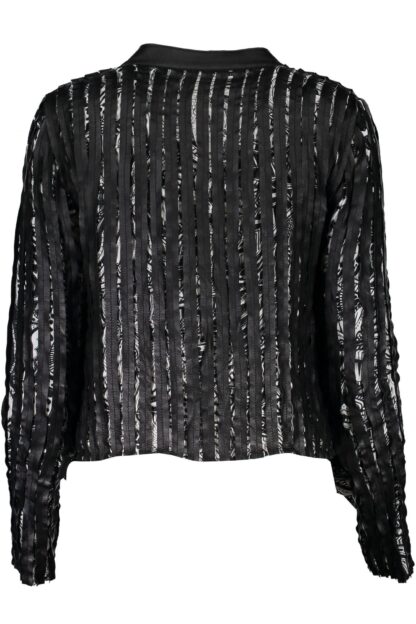 Just Cavalli - Black Leather Women Jacket