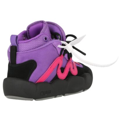 Off-White - Purple Hued Technical Fabric Sneakers