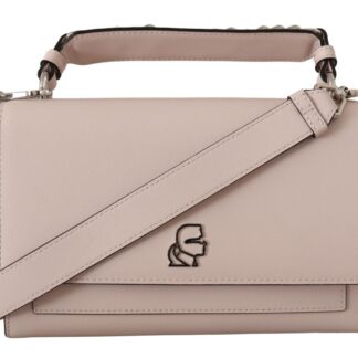 Karl Lagerfeld - Chic Sage Shoulder Bag with Dual Straps