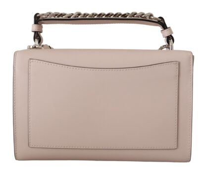 Karl Lagerfeld - Mauve Elegance Leather Shoulder Bag