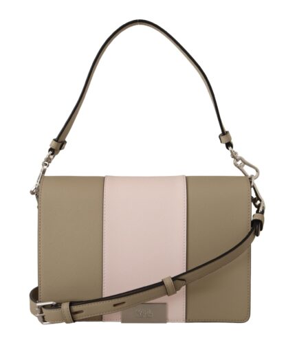 Karl Lagerfeld - Chic Sage Shoulder Bag with Dual Straps