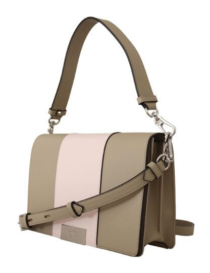 Karl Lagerfeld - Chic Sage Shoulder Bag with Dual Straps