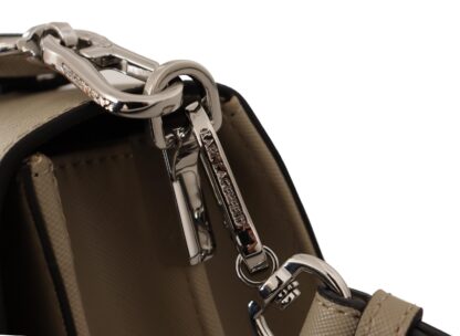 Karl Lagerfeld - Chic Sage Shoulder Bag with Dual Straps