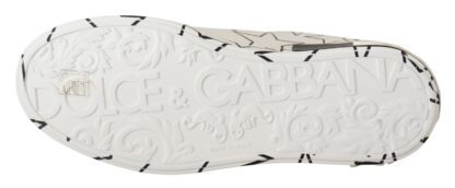 Dolce & Gabbana - Elegant Star-Patterned Low-Top Sneakers