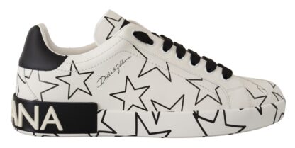 Dolce & Gabbana - Elegant Star-Patterned Low-Top Sneakers