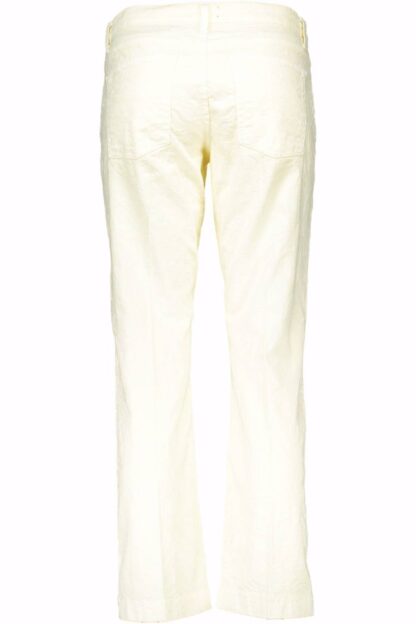 Gant - White Cotton Women Pant