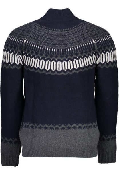 Gant - Blue Wool Men Sweater