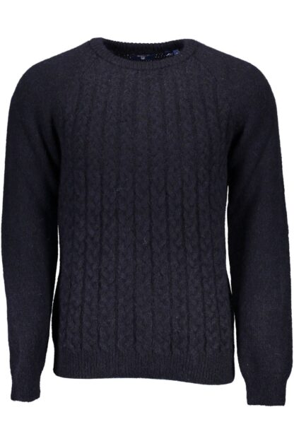 Gant - Blue Wool Men Sweater