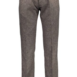 Gant - Brown Cotton Men Trouser