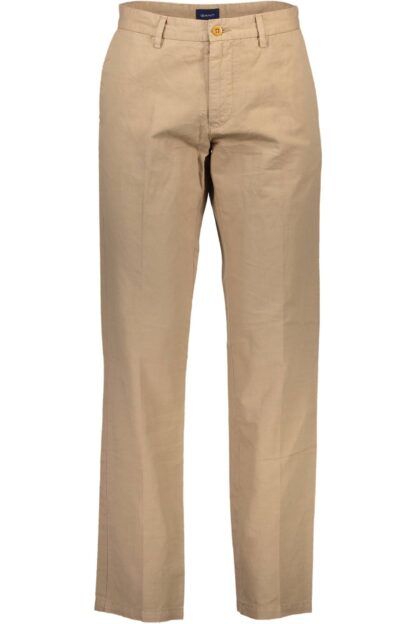 Gant - Beige Cotton Men Pant