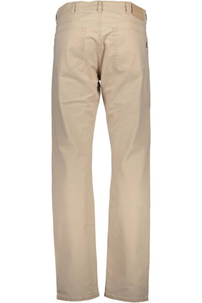 Gant - Beige Cotton Men Trouser