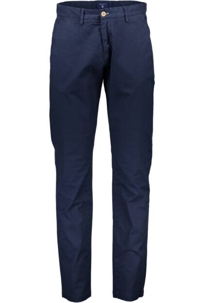 Gant - Blue Cotton Men Pants