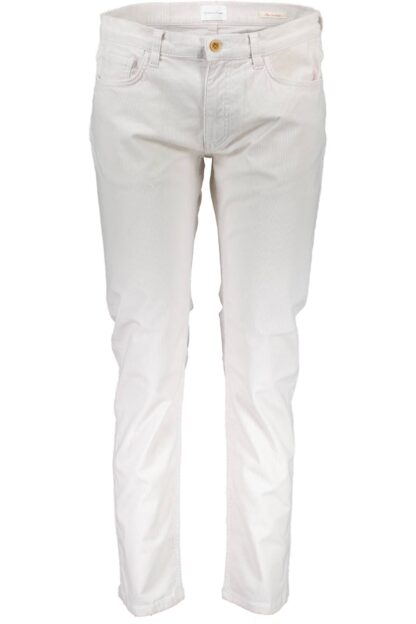 Gant - White Cotton Women Trouser