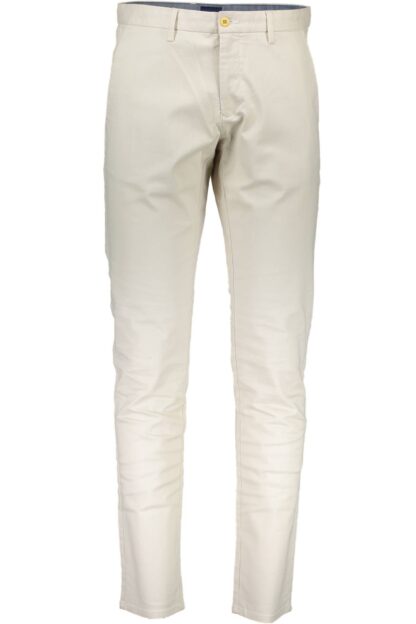 Gant - Beige Cotton Men Pant