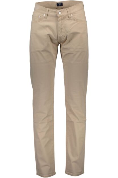 Gant - Beige Cotton Men Pant