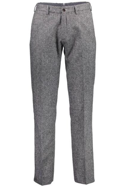 Gant - Gray Silk Men Trouser