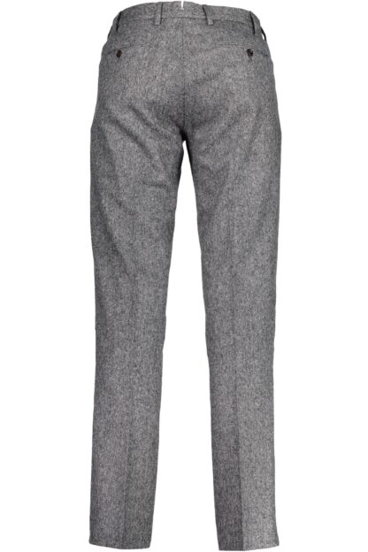 Gant - Gray Silk Men Trouser