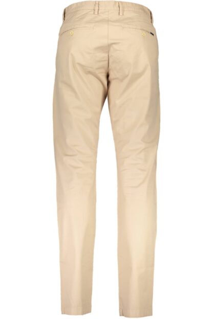 Gant - Beige Cotton Men Trouser