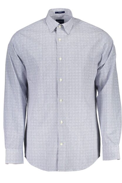 Gant - Blue Cotton Men Shirt