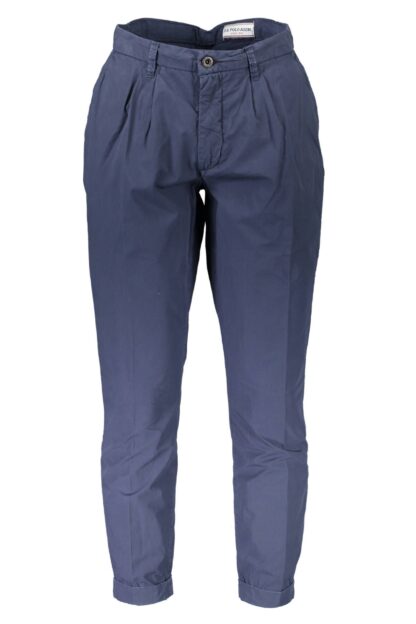 U.S. POLO ASSN. - Blue Cotton Men Trouser