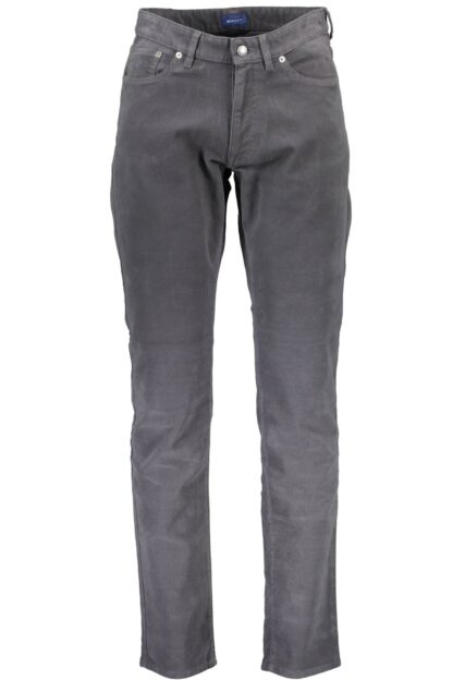 Gant - Gray Cotton Men Trouser