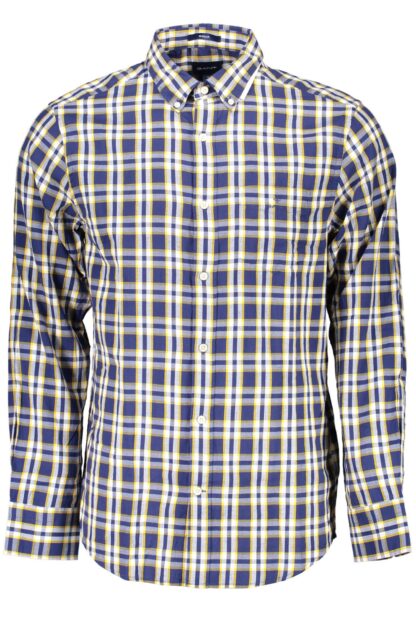 Gant - Blue Cotton Men Shirt