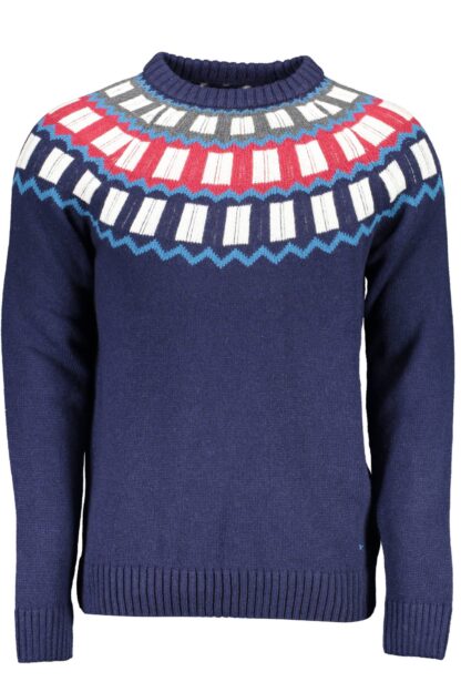 Gant - Blue Wool Men Sweater