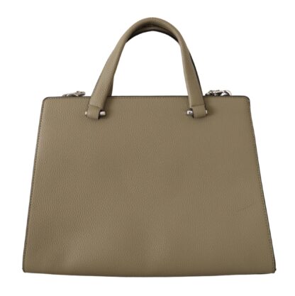 Karl Lagerfeld - Enchanting Sage Green Leather Tote