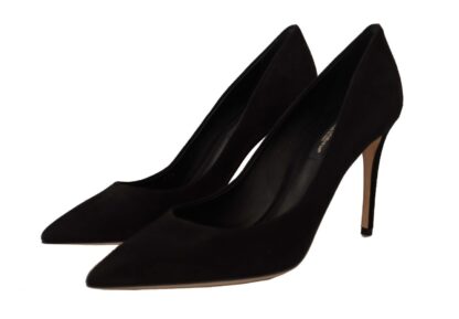 Dolce & Gabbana - Elegant Suede Stiletto Heels Pumps