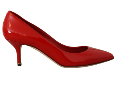 Dolce & Gabbana - Red Patent Leather Heels - Timeless Elegance