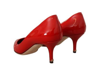 Dolce & Gabbana - Red Patent Leather Heels - Timeless Elegance