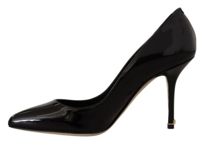 Dolce & Gabbana - Elegant Patent Leather Heels Pumps