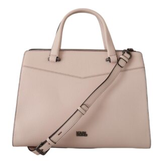 Karl Lagerfeld - Sleek Nylon Laptop Crossbody Bag For Sophisticated Style