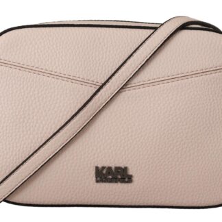 Karl Lagerfeld - Sleek Nylon Laptop Crossbody Bag For Sophisticated Style