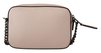 Karl Lagerfeld - Chic Mauve Light Pink Leather Camera Bag