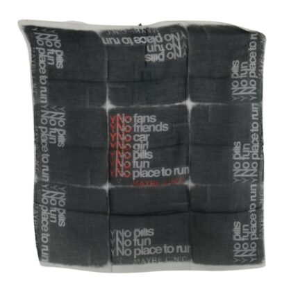 Costume National - Monochrome Wool-Blend Scarf Bandana