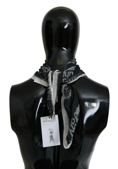 Costume National - Monochrome Wool-Blend Scarf Bandana