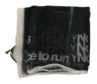 Costume National - Monochrome Wool-Blend Scarf Bandana