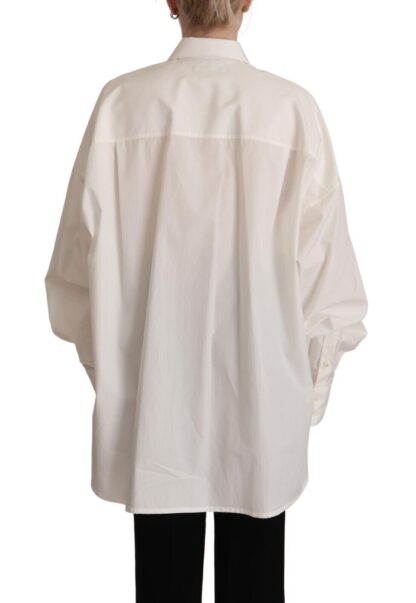 Dolce & Gabbana - Timeless White Polo Top - Elegance Meets Comfort