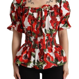 Dolce & Gabbana - Elegant Silk Ascot Collar Blouse