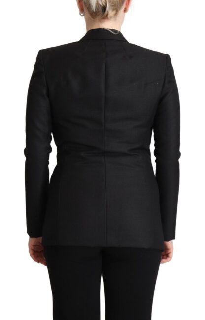 Costume National - Elegant Black Double-Breasted Blazer