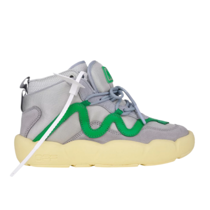 Off-White - Chic Tech-Fabric and Suede Sneakers