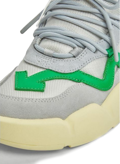 Off-White - Chic Tech-Fabric and Suede Sneakers