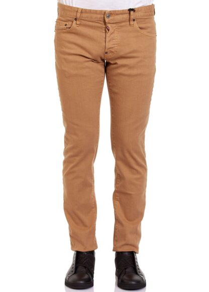 Dsquared² - Brown Cotton Men's Jeans