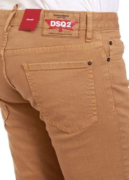 Dsquared² - Brown Cotton Men's Jeans