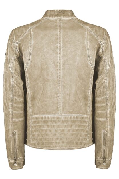 Yes Zee - Beige Polyethylene Men Jacket