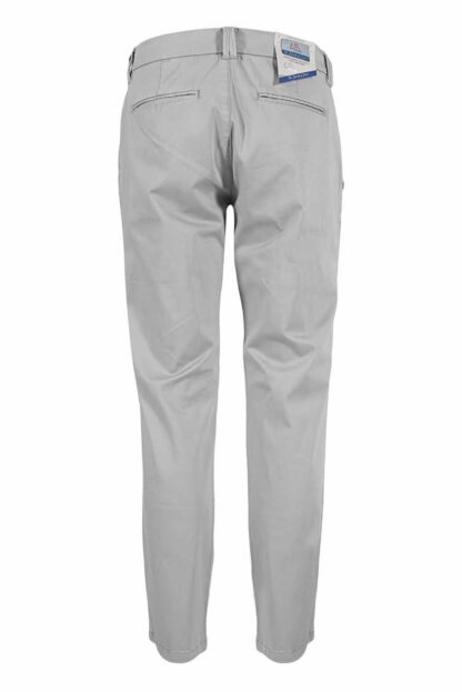 Yes Zee - Gray Cotton Men Trouser