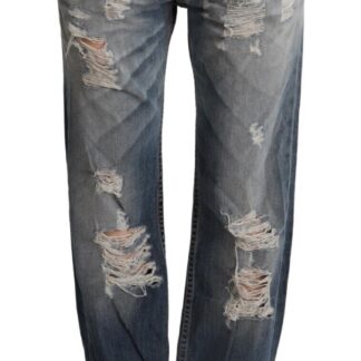 Acht - Elegant Mid Waist Straight Cut Denim